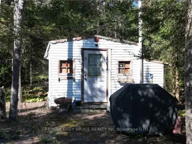 25 Acres Mixed Bush Property with Cabin Near Tobermory