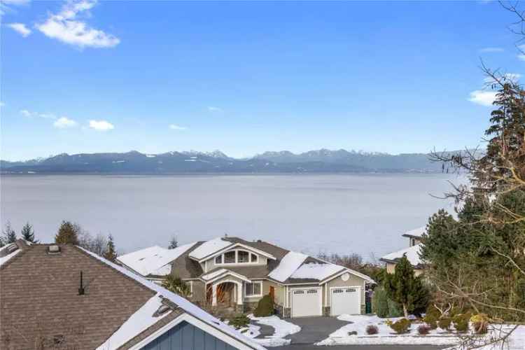 Ocean View Home in North Nanaimo with 2 Bedroom Suite