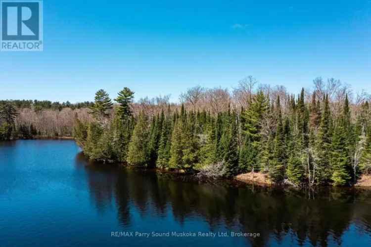 Ahmic Lake Waterfront Lot 9.67 Acres 1416 Feet Shoreline