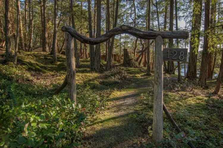 Buy Waterfront Cabin Property on Salt Spring with Beautiful Views