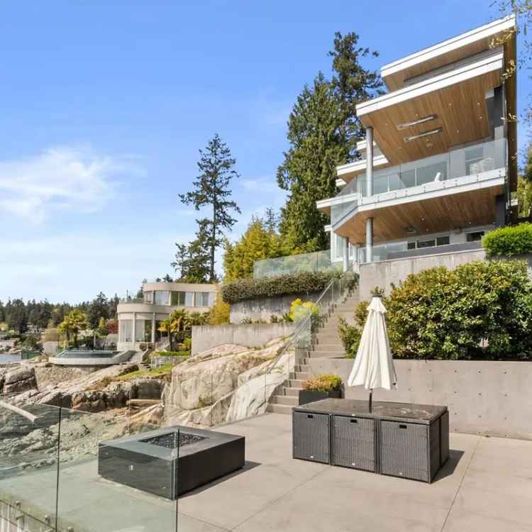 Luxury Oceanfront Estate West Vancouver