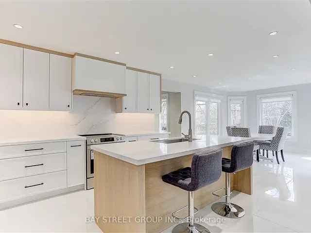 Immaculate Richmond Hill Contemporary Home with Custom Upgrades