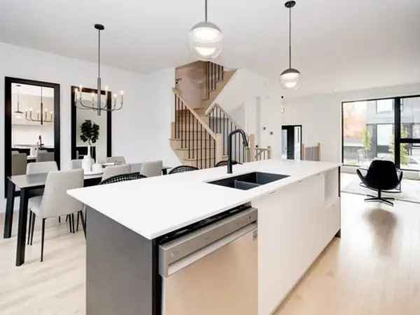 Two Storey House for Sale Montérégie Modern Scandinavian Design
