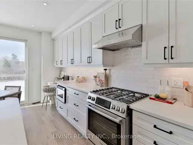 Brand New Detached Home Ravine Lot Modern Kitchen Luxurious Ensuite