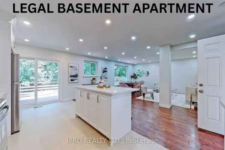 Legal Basement Bungalow Near GO Train and Hospital