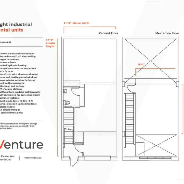 Industrial for lease