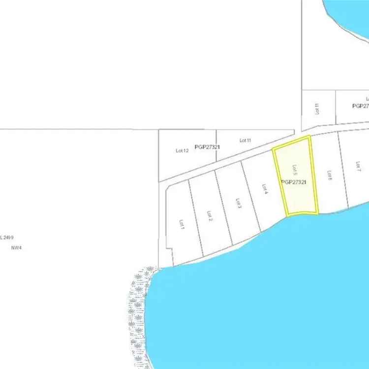 Chief Lake Waterfront Lots for Sale - Cabin or Forestry