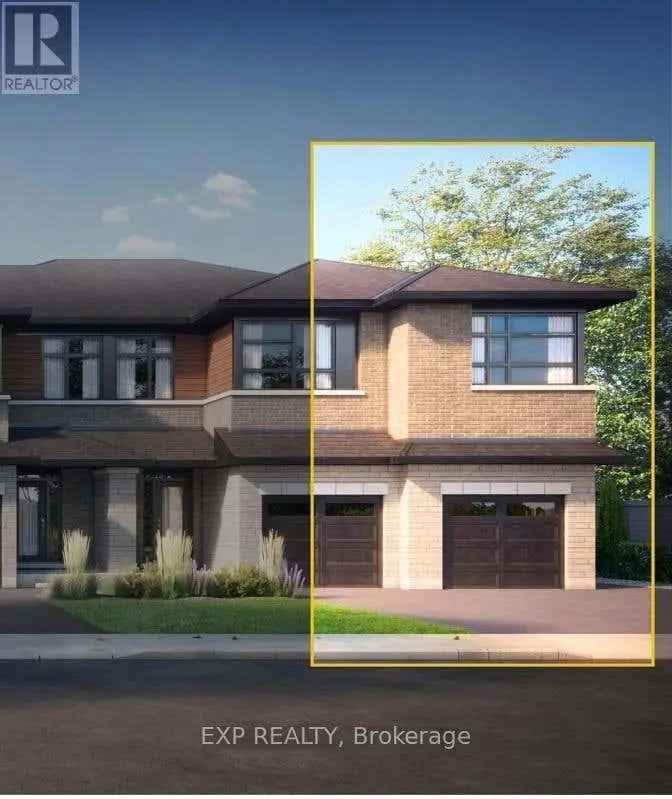 Brand New 2 Bed 3 Bath End Unit Home - No Rear Neighbours