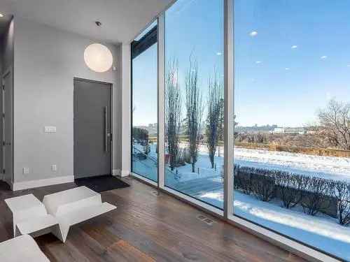 House for Sale in River Valley Walterdale Edmonton with Stunning Views