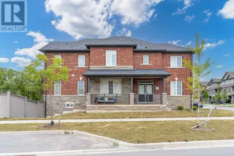 4 Bedroom Townhome in Waterdown with Finished Basement and Ravine View