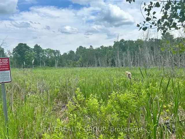 8-Acre Secluded Arden Property Near Trans Canada Trail and Kennebec Lake