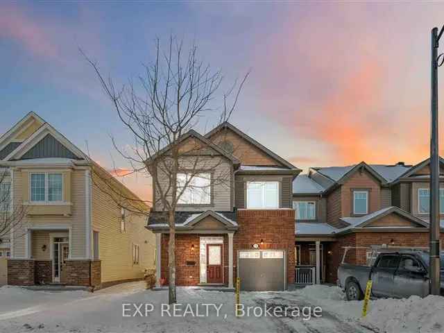 Half Moon Bay End-Unit Townhome 3 Beds 3.5 Baths Finished Basement