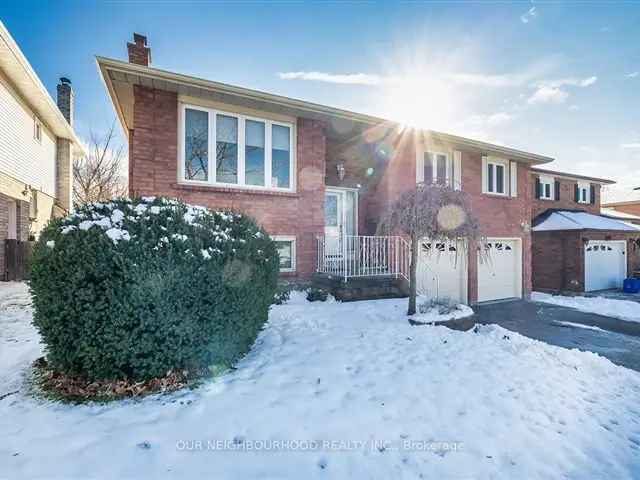 Great Northeast Oshawa Raised Bungalow Family Home