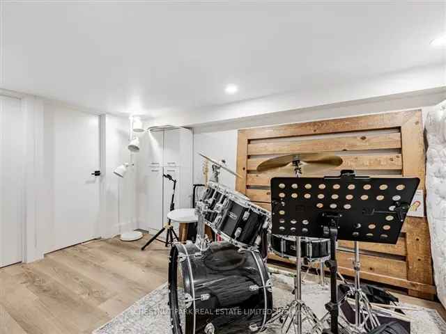 Gut Renovated House Near Danforth with Spacious Backyard