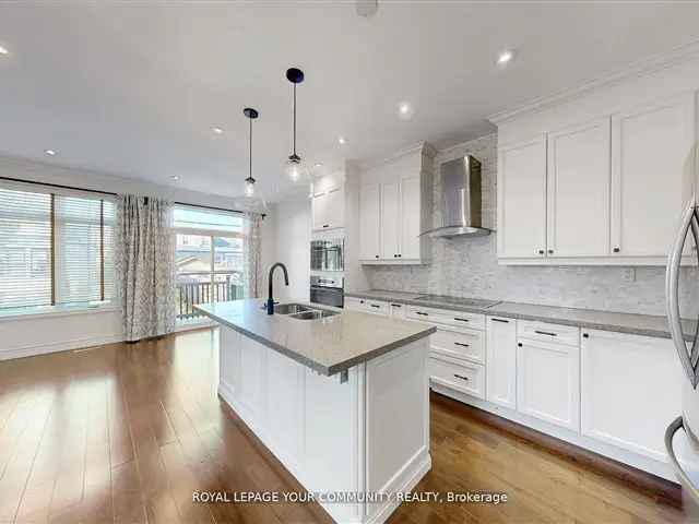 4-Bedroom Home Topham Park Exquisite Custom Built Open Concept Chef Kitchen Finished Basement