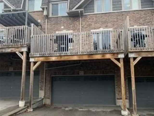 Townhouse For Sale in Kitchener, Ontario