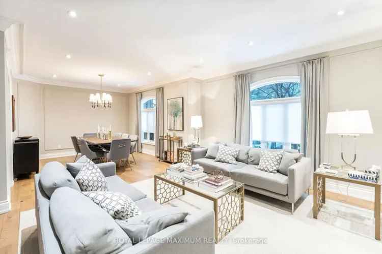 Luxury Ranch Bungalow with 5-Car Garage and Finished Basement