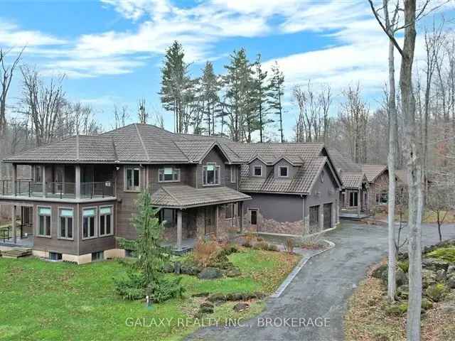 17000 sq ft Custom Home on 42 Acres with Indoor Pool and Hot Tub