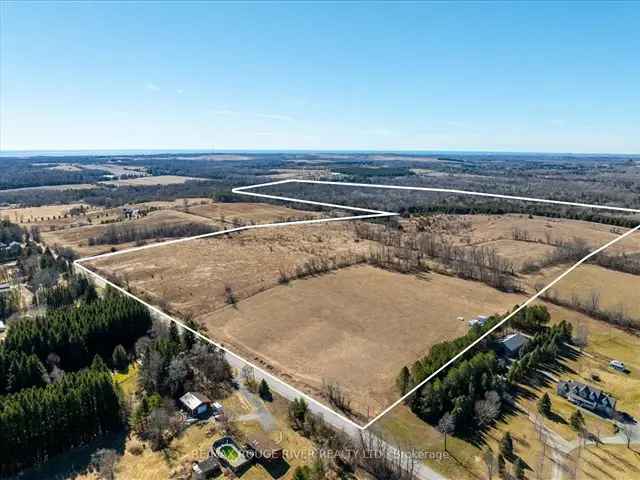 113.02 Acre Property in Clarington Build Your Dream Home