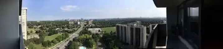 Rent Spacious Lower Penthouse Apartment in North York with City Views