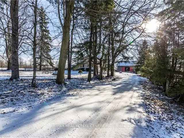 4-Bedroom Country Home on 40 Acres with Horse Barn