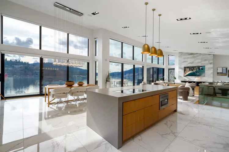 Port Moody Waterfront Home for Sale: Stunning Ocean Views