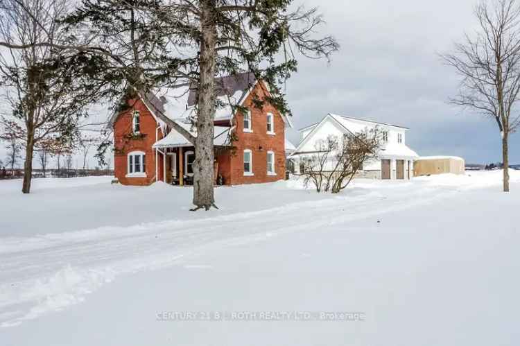 Updated Century Home on 1 Acre near Barrie