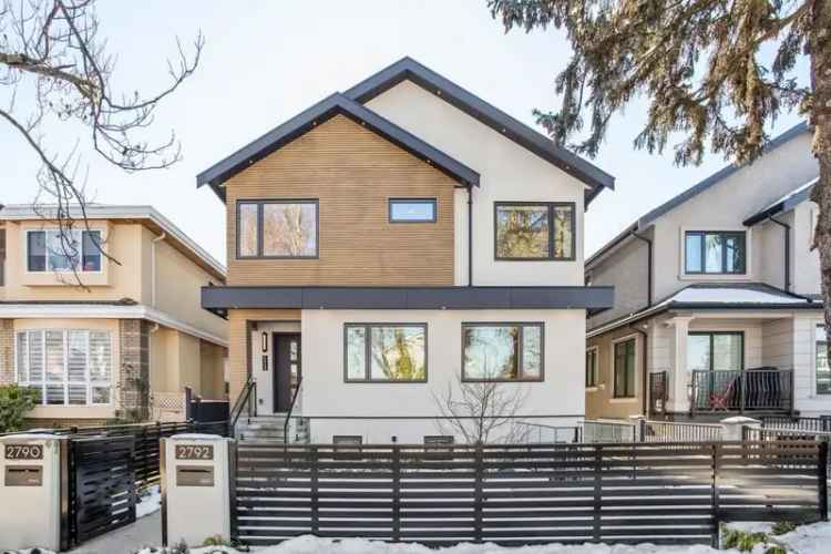 Net Zero Duplex in Arbutus Mackenzie Heights Vancouver