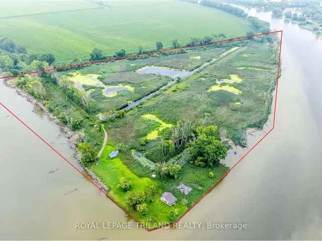 Lakefront Development 45 Acres Thames River Lake St Clair