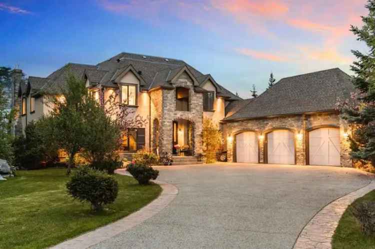 8400 Sqft Elbow Valley Home Mountain Views 5 Beds 5 Baths Gym