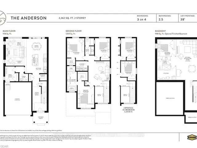 Elora 2-Story Home: Free Design Dollars Hardwood Stairs