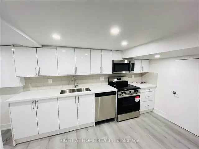 Brand New Renovated Basement Apartment with Parking