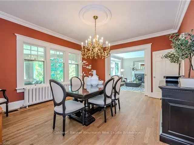 Charming Guelph Storybook Home Hillside Views Detached Carriage House