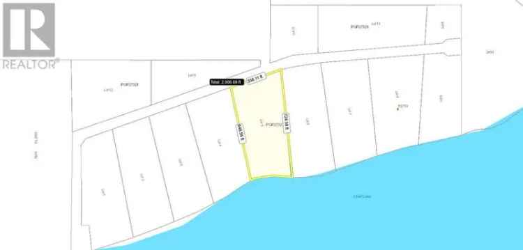 Chief Lake Waterfront Lots - Cabin or Forestry Use
