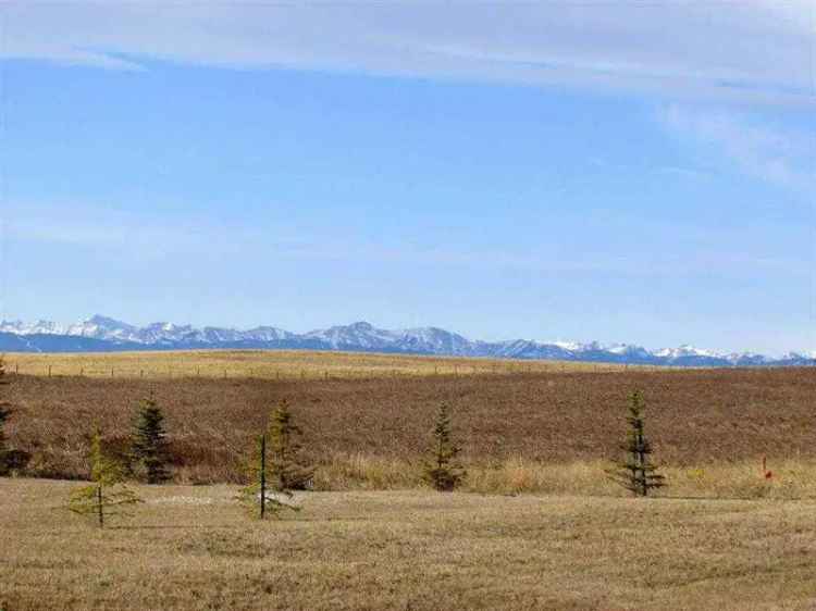 Luxury 2-Acre Lot in Aventerra Estates Springbank