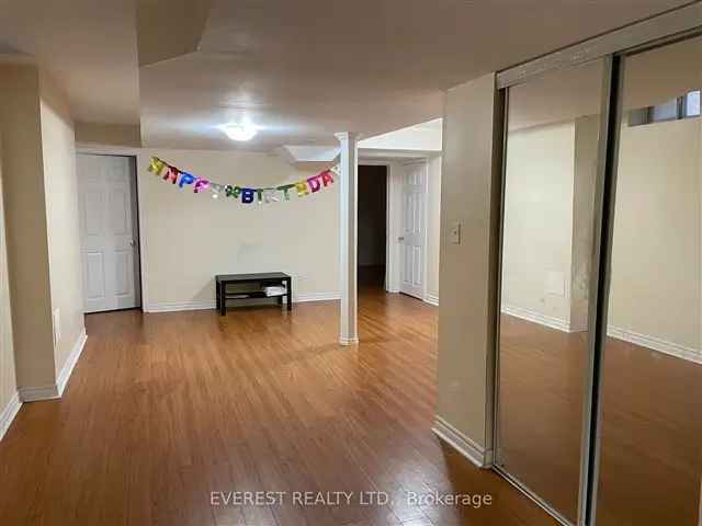 Spacious 2-Bedroom Basement Apartment near Heartland Town Centre