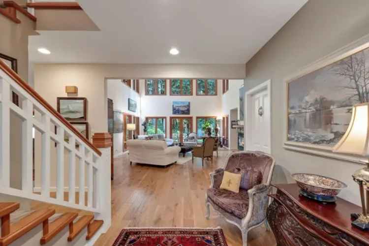 Immaculate $2.8M Home With 2-Acre Forest Hits Victoria Market