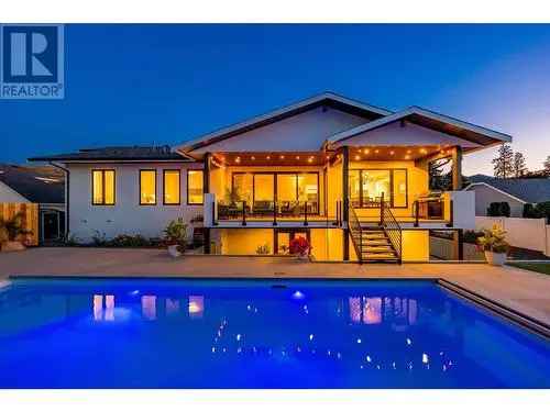 New Home for Sale in Kelowna Southwest Mission with Panoramic Views