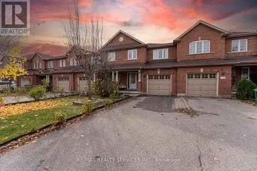 4 Bedroom 4 Washroom Townhouse in Mississauga