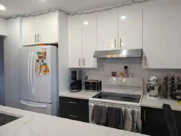 Grand 5 1 2 Shop Angus Renovated Apartment with Parking