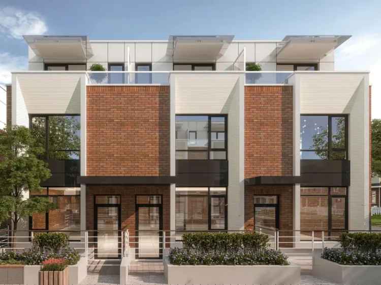 Vancouver West Side Luxury Townhomes West Oak Family Living