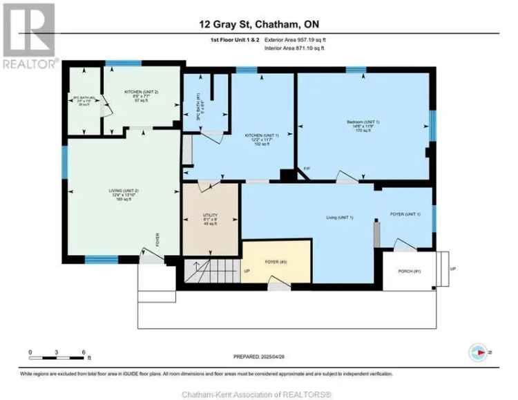 Vacant Triplex Investment Opportunity Fully Renovated
