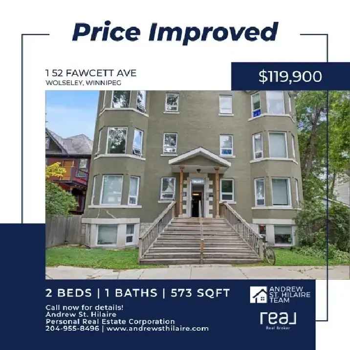 Condo For Sale (202425309) in Wolseley, Winnipeg