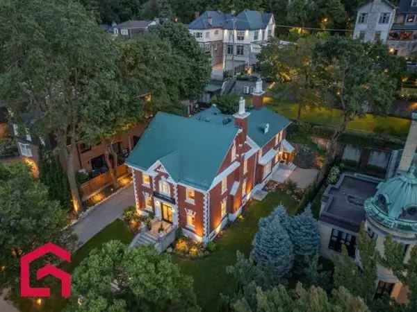 Victorian Manor House for Sale in Outremont Montreal