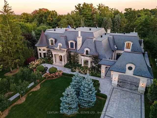 French Parisian Home Woodland Acres Luxury Estate