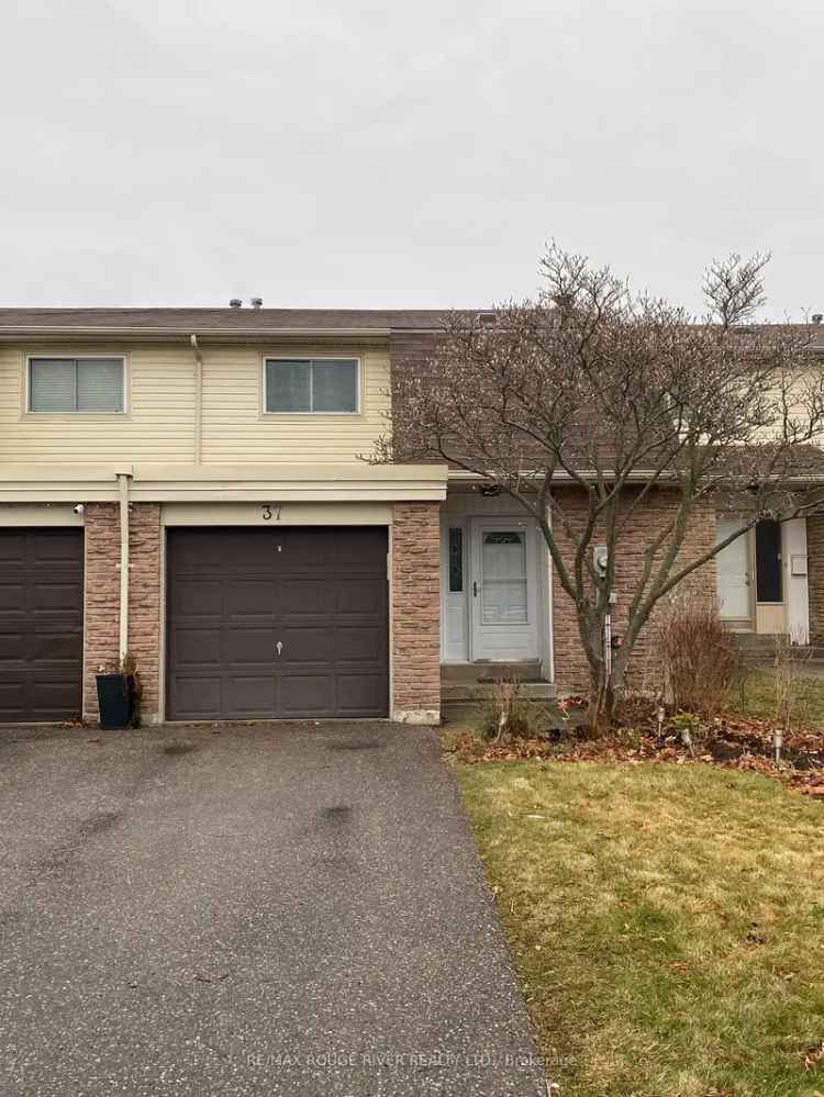 Spacious 3-Bedroom Townhouse in South Ajax Near Waterfront