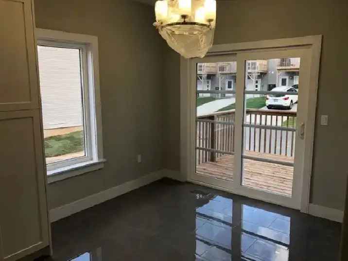 Ocean view townhouse in Clayton Park for rent