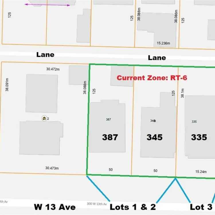 Commercial Land for Sale in Broadway-City Hall SkyTrain Area