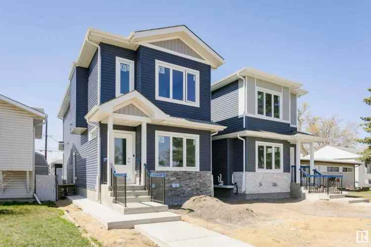 Modern Mayfield Infill Home 1900 sq ft 3 Bed 2 Bath Legal Suite