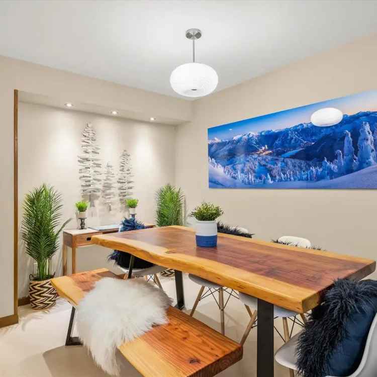 Whistler Townhome for Sale - 2 Bed 2 Bath - Mountain Living